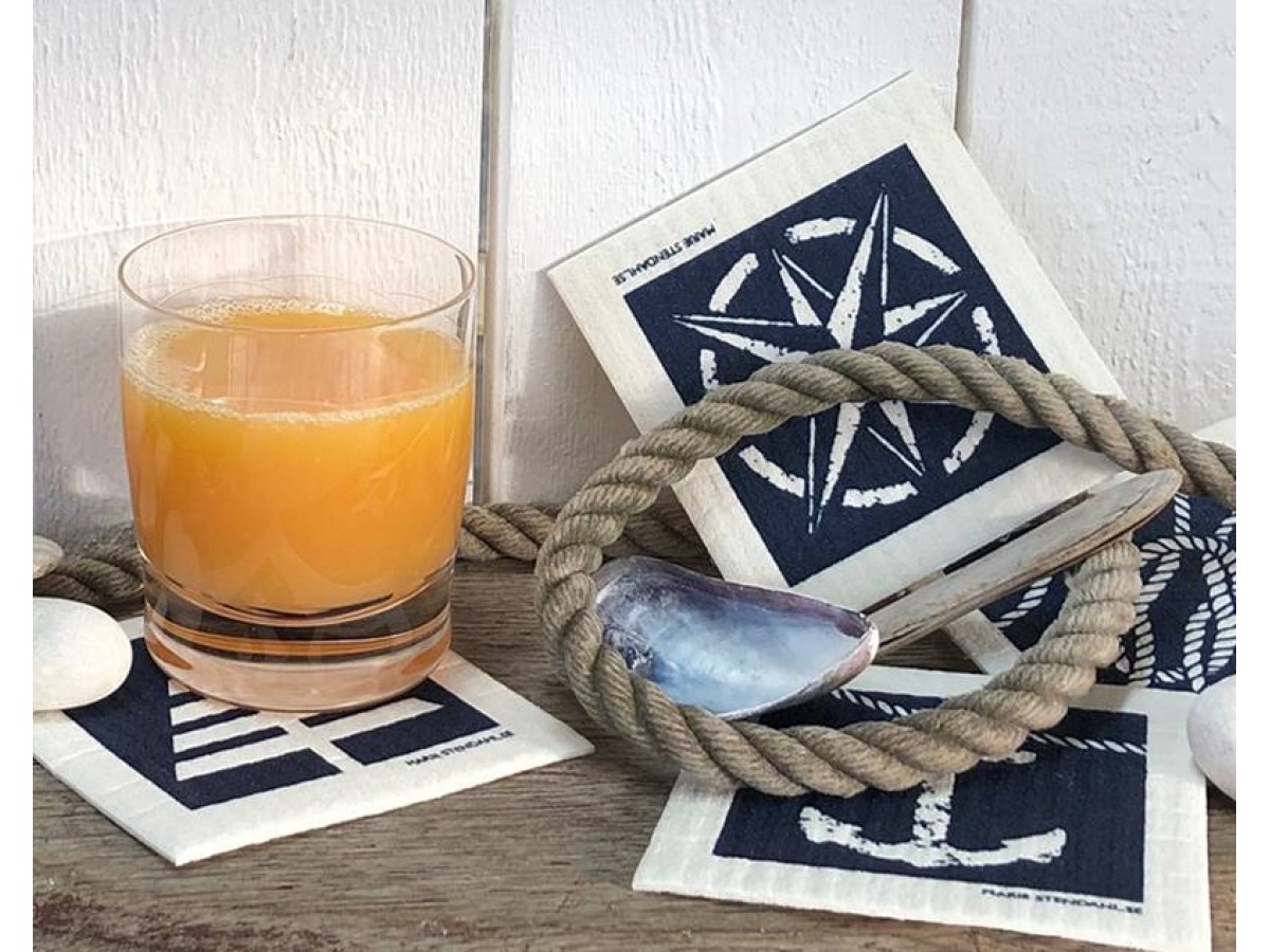 Coaster Marint 4-pack, Disktrasa Coaster Marint 4-pack, Disktrasa